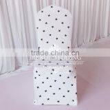 Star Printed 210 GSM Spandex Lycra Chair Cover Banquet Chair Cover thumbnail-5