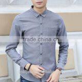 2016 High Quality Cotton Latest Design White Business Shirt Long Sleeve Mens Dress Shirts thumbnail-2