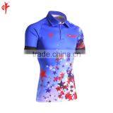 Full Sublimation Uniforms,Rugby t Shirt,Plain Sky Blue Stars Shorts thumbnail-3