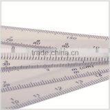 Kearing 5pcs as a Set Transplant Flexible Transplant Plastic Fan Shaped Scale Ruler for Engineering Design#8500-5 thumbnail-5