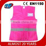 High Visibility Pink Reflective Safety Warning Vest thumbnail-1