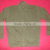 Mens Sweatshirt Full Zipper Long Sleeve