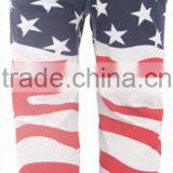 Mens Fashion Elastic 180g TC Washed Long Pants in Stock thumbnail-1