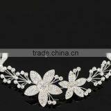 2016 Summer Stylish Children Hair Pins Lovely Flower Crown Children Bobby Pins Bling Crystal Children Hairclips for Little Girl thumbnail-3