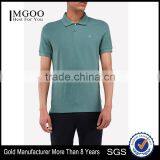 MGOO Custom Your Own Logo Golf Shirts Dri Fit Polo Plain 100% Cotton Mens Polo Shirts thumbnail-1