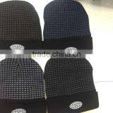 Knitted High Quality Sports Beanie Hat Polar Fleece Cheap Beanie Hats thumbnail-3