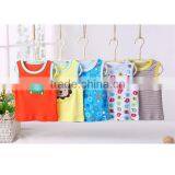 2017 Cheap Wholesale Summer Casual Baby Girl Ruffled Top Sleeveless Girls t Shirt thumbnail-2