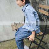 Zm35744a Boutique Kid Clothing Fashion Design Boys Jeans Blouse thumbnail-2