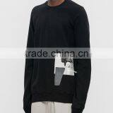 2017 Wholesale High Quality Mens Plain Pullover Spring Sweatshirt Hoody Without Hood thumbnail-2