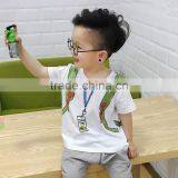 S17367A 2017 Summer Hot Boys Cotton Short Sleeve T-Shirt thumbnail-2