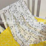 Hot Selling Baby Swaddle Milk Bottle Style Swaddle Newborn Baby Soft Blanket thumbnail-1