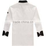 Custom Factory Price Mens Long Sleeve White Collar Chef Jacket /chef Uniforms Wholesale thumbnail-2