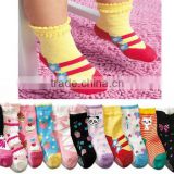 cotton butterfly non slip infant socks,princess socks,baby stocking