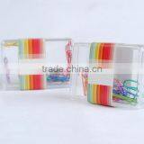 Multi Color Planner Paper Clip Stainless Steel Plating Figure Shape Paper Clip thumbnail-3