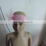 Baby Girl Reseau Hairband Bowknot Chiffon Lace Kids Adjustable Elastic Headband Wholesale thumbnail-5