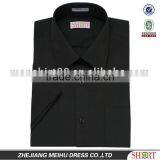 Men's Black Color T/C Dress Short Sleeve Shirts thumbnail-1