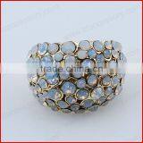 Fashion Alloy Cluster Ring thumbnail-1
