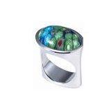 Dazzling Oval Shaped Ring