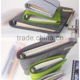 Novel Logo Custom Shorthand Spiral Binding Journal Diary Notebook and Felt Cover With Elastic Band thumbnail-6