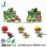 Mini Plastic Dinosaur Capsule Toy Creative Assembly Block Toys Educational Toys for Kids thumbnail-1