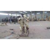 Outdoor Bronze Children Angel Sculptures For Garden Decoration thumbnail-2