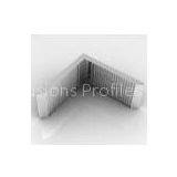 Bending / Cutting Aluminum Extrusion Corner 6061 - T6 For Industry