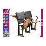 Professional Gravity Return Lecture Hall Chair Table With Writing Board thumbnail-1