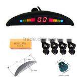Rainbow LED Display 2,4,6,8 Sensors OK Car Backup Sensor thumbnail-4