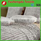 pv plush fleece fur cover in bedspread