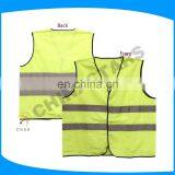 Fashion design safety vest for road security with EN20471 tape