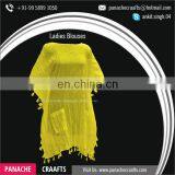 100% Cotton Single Jersey Ladies Long Sleeve T-shirtsTunics Tops 2017 thumbnail-2