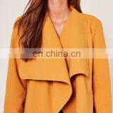 Latest Coat Pant Design Women Long Coats Coat Pant thumbnail-4