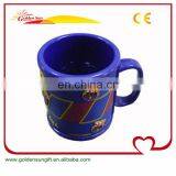 3D PVC Rubber Plastic Travel Mug thumbnail-1