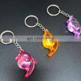 Solid Colors Animal Shape Acrylic Dolphin Keychain thumbnail-5