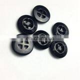 Custom Black Large Resin Cheap Polyester Clothing Buttons thumbnail-5