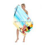 Microfiber Sand Free Beach Towel Cotton With Custom Logo thumbnail-2