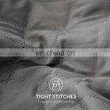 Wholesale High Quality Full Size Grey 100% Polyester Comforter Quilt Set For Adult thumbnail-4