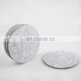 5 Set Wool Felt Cup Coasters With Holder for Drinks thumbnail-3