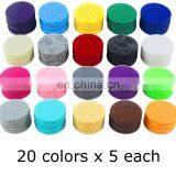 Car Vent Clip Air Freshener Aromatherapy Essential Oil Diffuser Polyester Felt Pad thumbnail-3