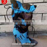 Spring/Autumn New High Heels 11cm Stilettos Fashion Camouflage Ankle Boots Shoes Woman Lace Up Sexy Night Club Boots Chic thumbnail-2