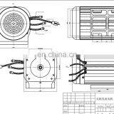 48V/60V/72V 3KW Long-time Working Brushless dc Motor thumbnail-5