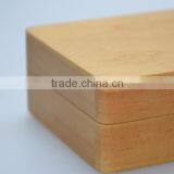 Natural Color Varnished Solid Wooden Box Compartment,hinge Wood Boxes Accept OEM thumbnail-5