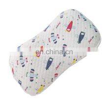 Customized Logo Breathable Babies Neck Pillows Baby Flat Head Pillow Eco Friendly