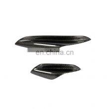 Carbon Fiber E9x M3 Front Canards Bumper Fins for BMW E90 E92 E93 M3 05-13 thumbnail-4