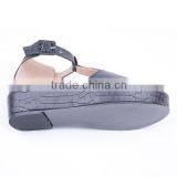 Surface Preparation Latest Hot Sale Good Quality Lady Platform Buckle Sandals thumbnail-6
