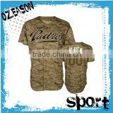 Wholesale Custom Cheap Digital Sublimated Camo Baseball Jerseys