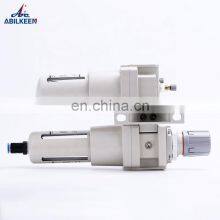 High Quality Combination FRL Units Wholesale High Quality Air Filter Regulator Air Lubricator Lubricator Combination FRL Units thumbnail-3