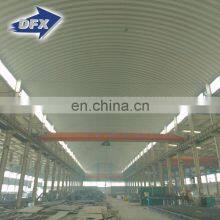 DFX Prefabricated Easy Installed Light Metal Style Arch Steel Building