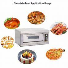 1 Deck 1 Trays Commercial Kitchen Gas Oven Bakery Machine Equipment Baking Oven Bread Cake Deck Oven thumbnail-5