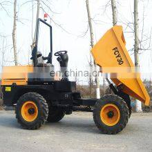 Customized Training Cheap Price High Quality Mini Wheel 3000KG Loading Hydraulic Articulated Mini Dumper thumbnail-4